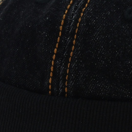 Docker hat - Casquette sans visière jean noir
