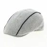 Milano Light grey duck bill cap Reference: 11813 | Chapellerie Traclet