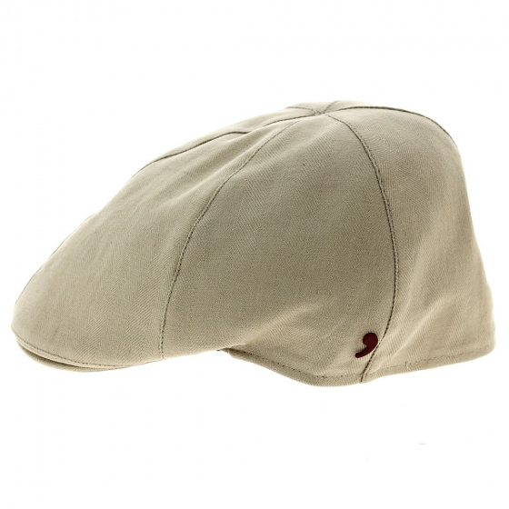 Casquette Bec de canard beige
