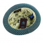 Green and Gray Trilby Hat - Alfonso D'Este