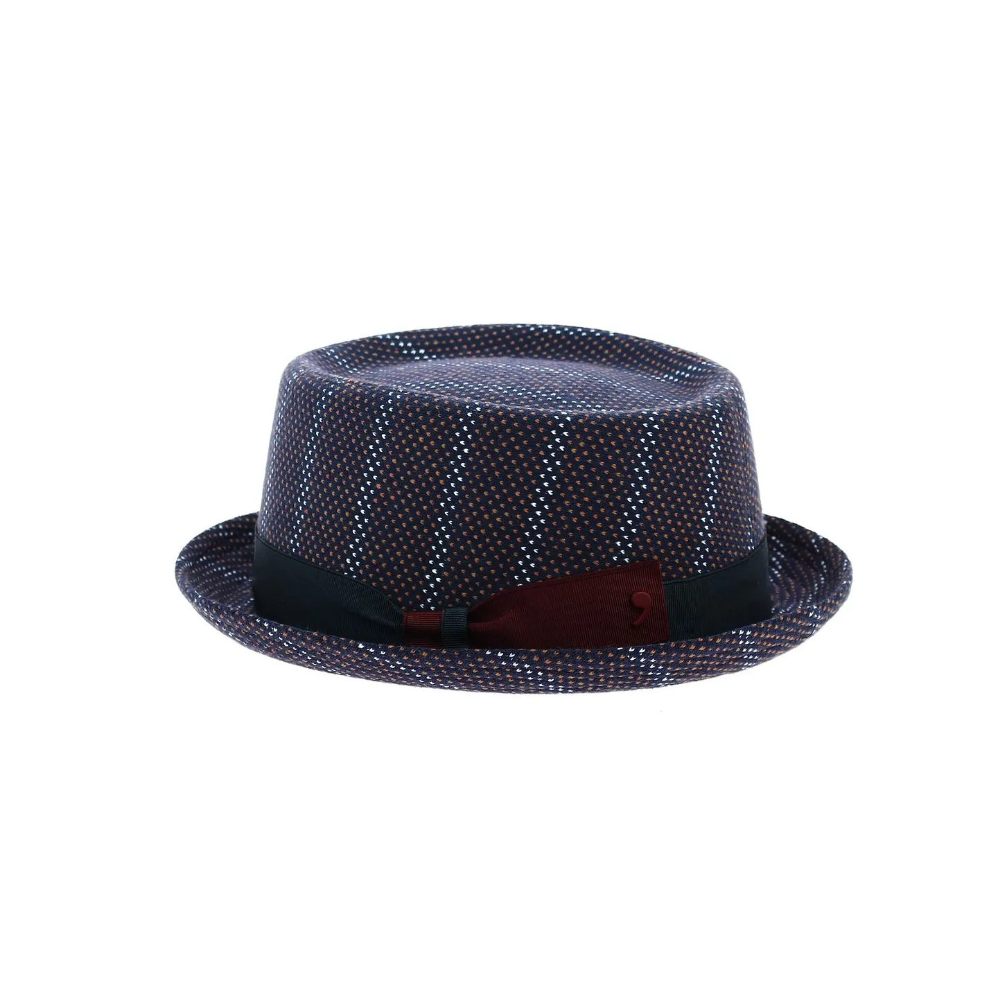 Chapeau Pork pie Noir Roma Reference : 11809 | Chapellerie Traclet