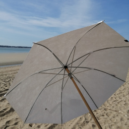 Canne-siège parapluie gris - Il Marchesato
