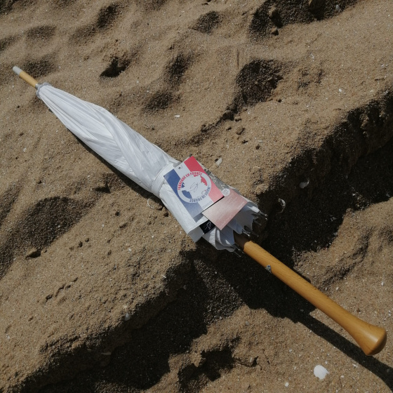 Rosa White Anti-UV & Anti-Infrared Parasol - Soway