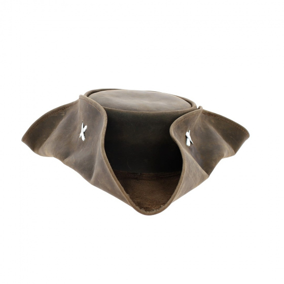 Leather tricorn hat - Jack Sparrow Leather tricorn hat - Jack Sparrow