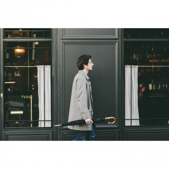 Parapluie Tradition Daniel L'Aurillac Noir - Piganiol