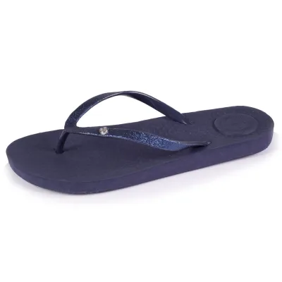 Tongs Femme Clara Marine - Isotoner  - Boutique Traclet Reference : 11849 | Chapellerie Traclet