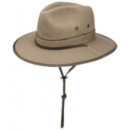 Traveller Hat Taupe Cotton - Stetson