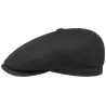 Brooklyn Midtown Cotton Cap Black - Stetson Reference: 11851 | Traclet Hat Shop