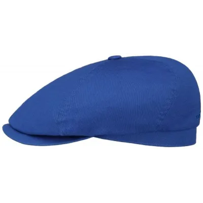Brooklyn Midtown Cotton Cap Blue - Stetson Reference: 11866 | Traclet Hat Shop