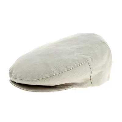 Casquette Plate Arnold Beige - Traclet Reference : 11863 | Chapellerie Traclet