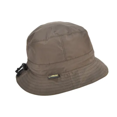 chapeau de pluie - Bob Aléria Marron Gore tex - Seeberger Reference : 2715 | Chapellerie Traclet