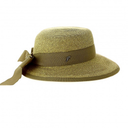 Cezanne Paper Straw Visor Cap - Flechet