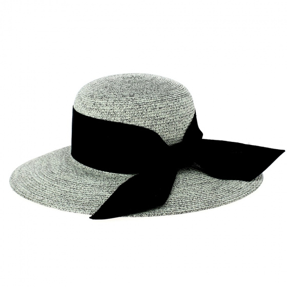 Scarlette Paper Straw Wide-Brimmed Hat - Fléchet