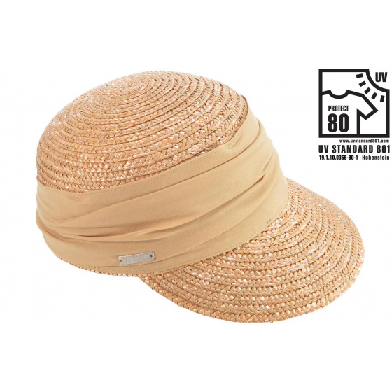 Natural Straw Sand Cap - Seeberger