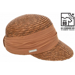 Natural Straw Copper Cap - Seeberger