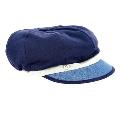 Casquette Gavroche Marina Bleue - Fléchet Reference : 11900 | Chapellerie Traclet
