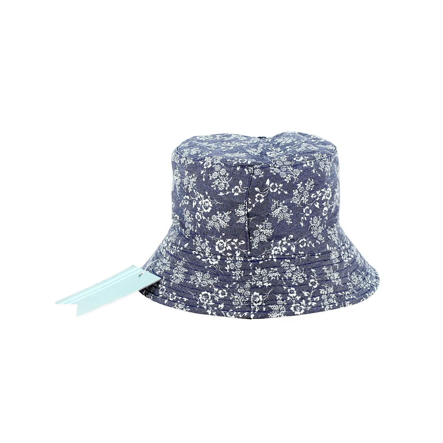 Denim Flowers Bucket Hat - Traclet Reference: 11925 | Traclet Hatmakers