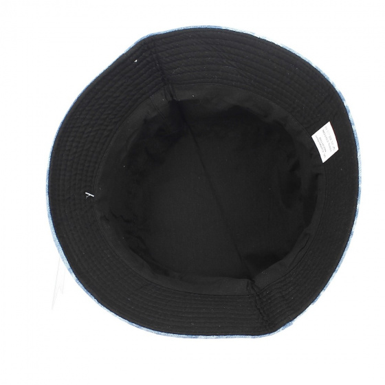 Denim Flowers Bucket Hat - Traclet