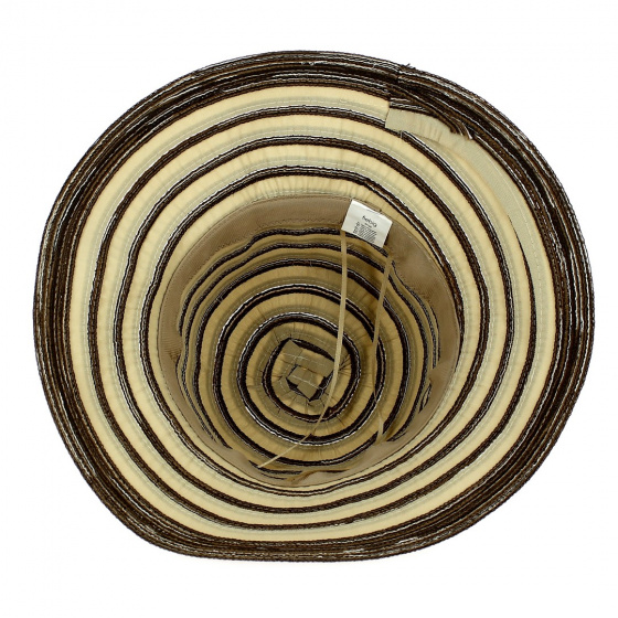 Valentine Beige Wide-Brimmed Hat - Traclet Valentine Beige Wide-Brimmed Hat - Traclet