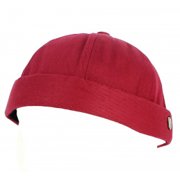 Bonnet Docker Coton Marine- Traclet