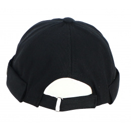 Black Cotton Docker Beanie - Traclet