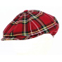 Irish red plaid cap - Traclet