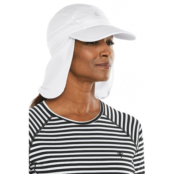 Eisbach Cap with Neck Flap UPF 50+ - Coolibar