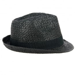 Alvaro Black Trilby Hat - Traclet