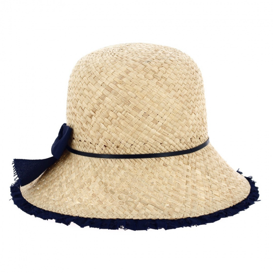 Chapeau Cloche Christina Paille Raphia - Traclet Chapeau Cloche Christina Paille Raphia - Traclet