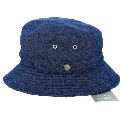 Raw Denim Bucket Hat - MTM Reference: 11974 | Chapellerie Traclet
