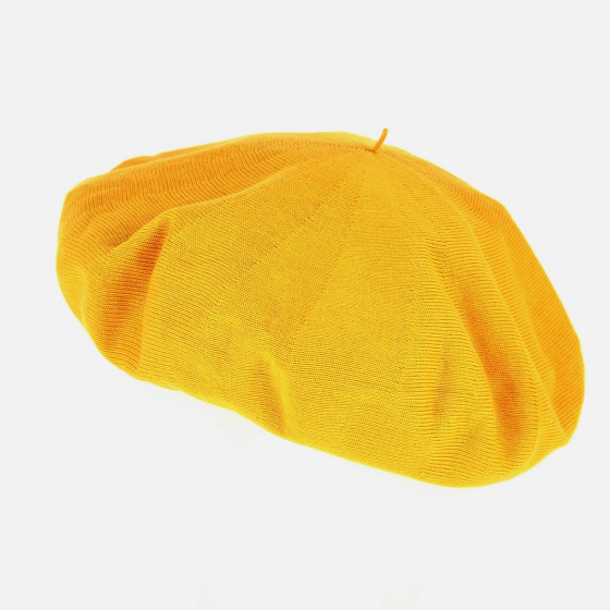 Béret Mimosa Jaune - Laulhère