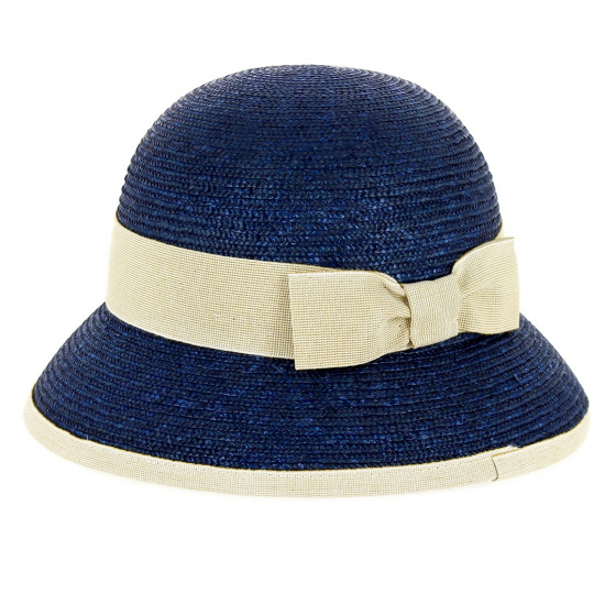 Martika Blue Cloche Hat - Fléchet
