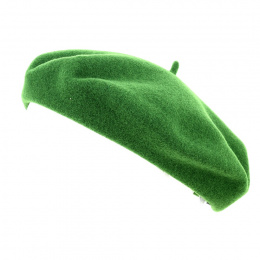 Light Green Wool Spruce Basque Beret - Élosegui