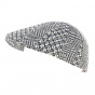 Rounded English-style Lincoln Viscose Cap - Stetson