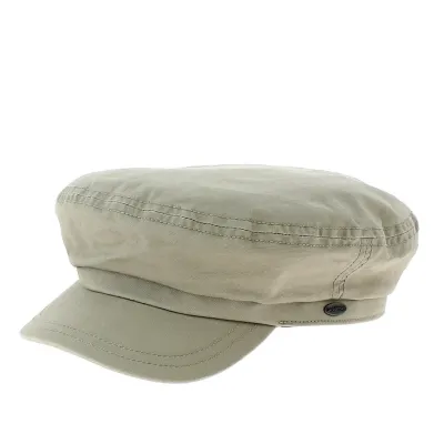 Newport Beige Sailor Cap - Göttmann Reference: 12024 | Chapellerie Traclet