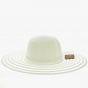 Santia Elegancia White Sun Hat - Traclet