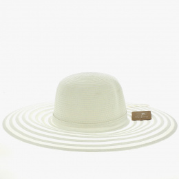Santia Elegancia White Sun Hat - Traclet