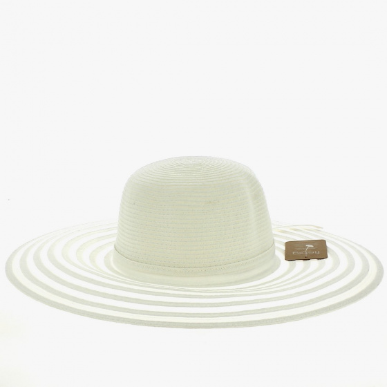 Santia Elegancia White Sun Hat - Traclet