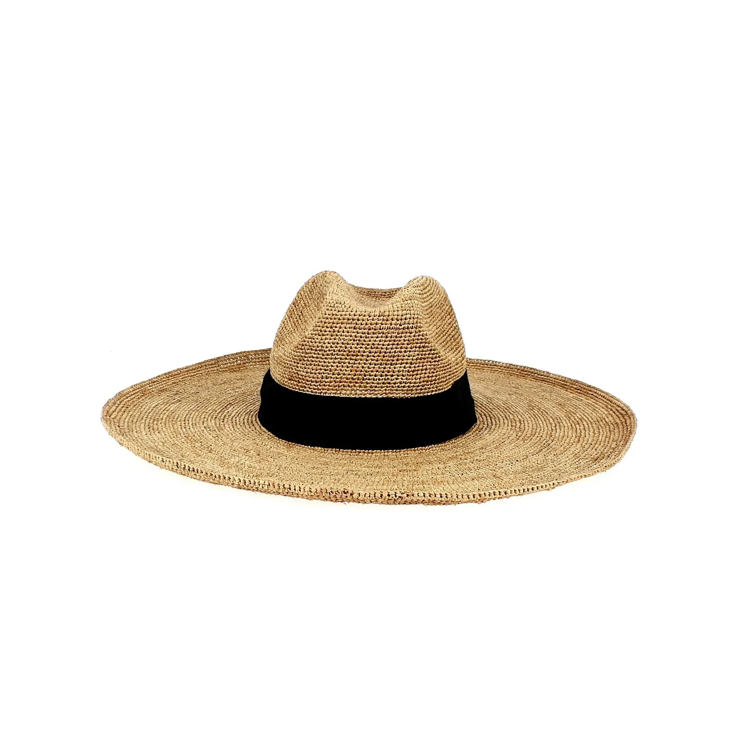 Chapeau Fedora Tuléar Raphia - Traclet Reference : 12035 | Chapellerie Traclet
