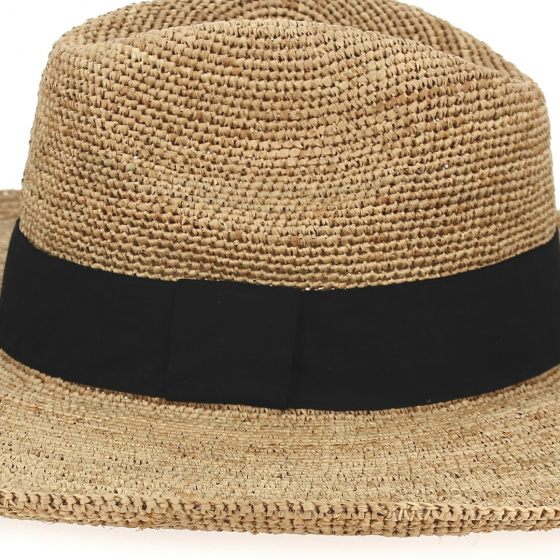Tulear Raffia Fedora Hat - Traclet