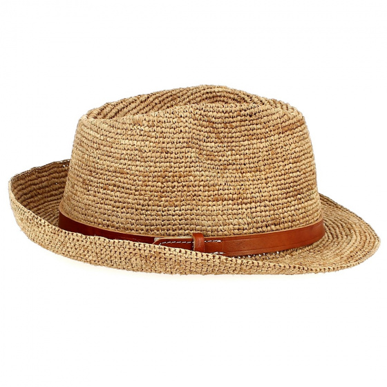Trilby hat Tulear Natural Raphia - Traclet