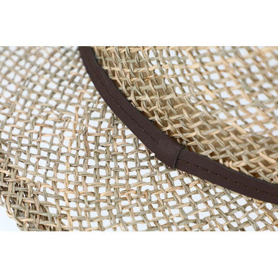 Natural Straw Traveller Hat Graz - Traclet Natural Straw Traveller Hat Graz - Traclet