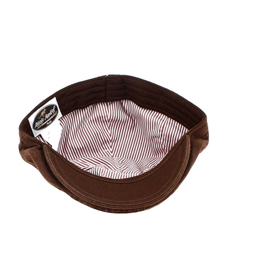 Duck Bill Brazil Cotton Brown Cap - Aussie Apparel