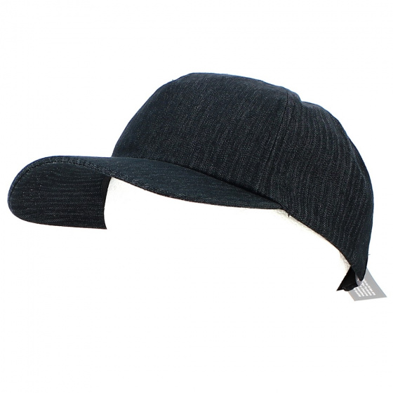 United Black Cotton American Baseball Cap - MTM