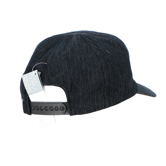 United Black Cotton American Baseball Cap - MTM
