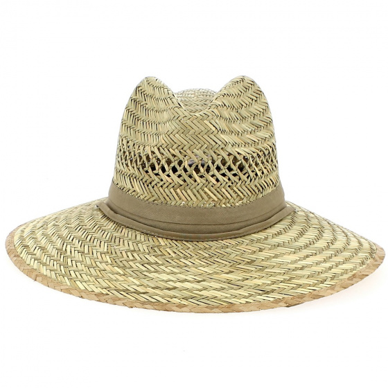 Chapeau Traveller Columbia Paille Ruban Beige - Dorfman Pacific Co Chapeau Traveller Columbia Paille Ruban Beige - Dorfman Pacific Co
