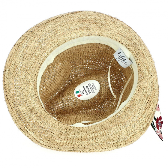Camarilla Raffia Fedora Hat - Traclet