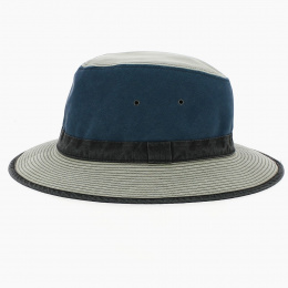Blue Spenser Safari Traveler Hat - Crambes
