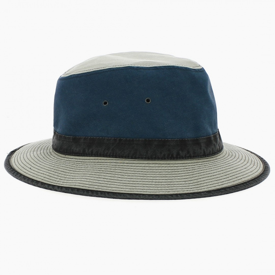 Blue Spenser Safari Traveler Hat - Crambes