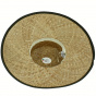 Athena Wide Brim Natural Straw Sunhat - Traclet
